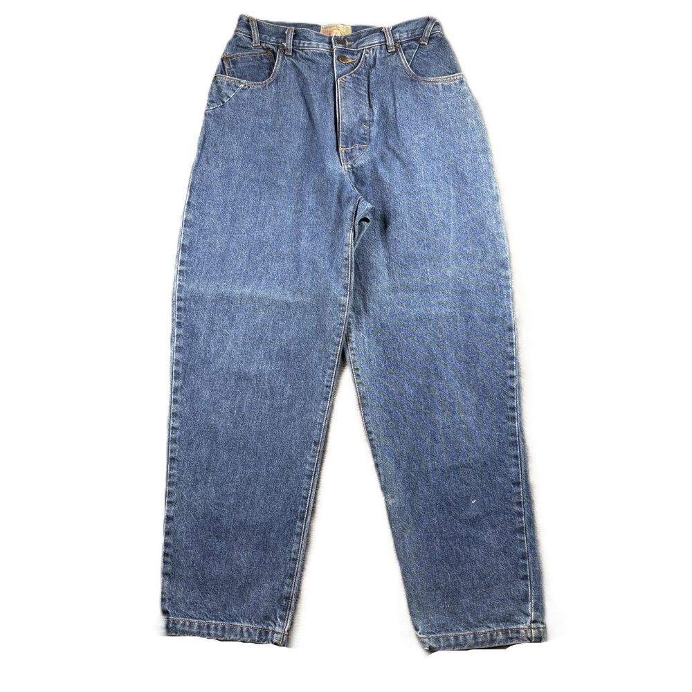 Gabriella Women Jeans Vintage Y2K 90s Mom Barrel High Rise Mid Wash Size 12 P276